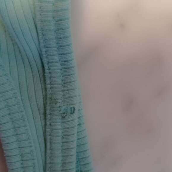 Forever 21 Junior Women's Mid-Drift Tank SZ Large Light Green - Picture 3 of 4